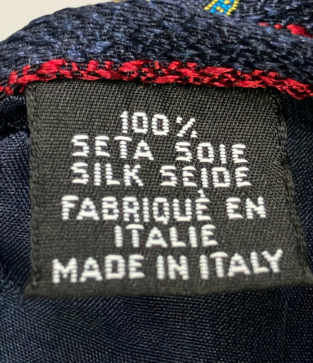 CHANEL ネクタイ シルク100% 王冠柄 メンズ シャネル