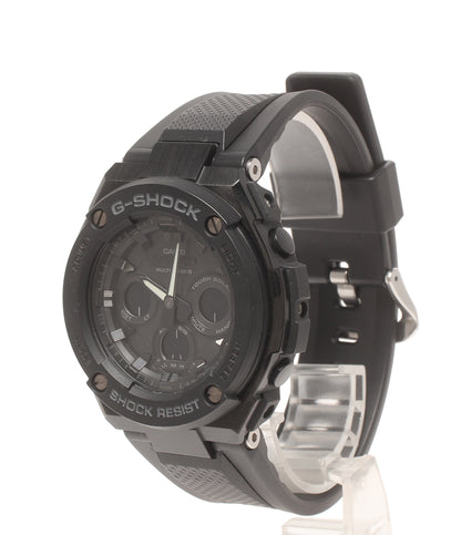 美品 CASIO 腕時計 Gスチール G-STEEL G-SHOCK 電波ソーラー ソーラー ブラック GW-6900A メンズ カシオ