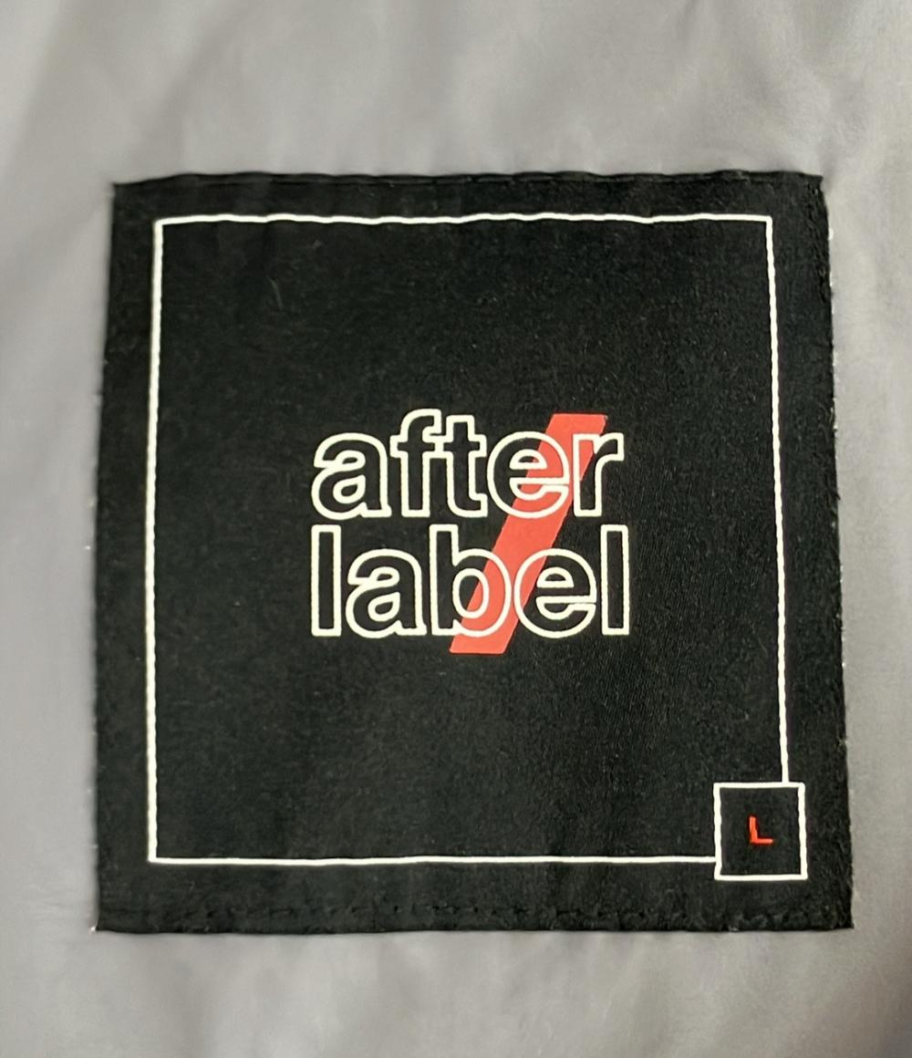 AFTER LABEL ジップアップ パーカー メンズ SIZE L アフター レーベル