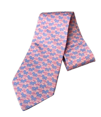 美品 エルメス ネクタイ シルク100% しまうま柄 メンズ HERMES