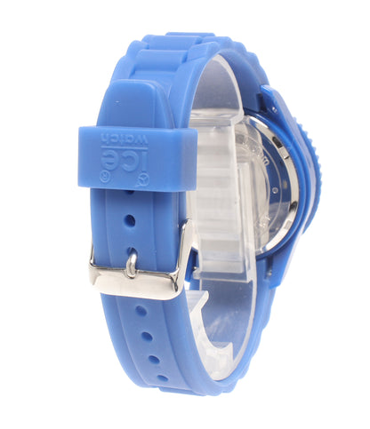 美品 ice watch 腕時計 クオーツ ブルー レディース メンズ アイスウォッチ