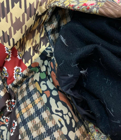 POLO RALPH LAUREN ダウンジャケット パッチワーク 総柄 211812530001 レディース SIZE SP (S) ポロ・ラルフローレン