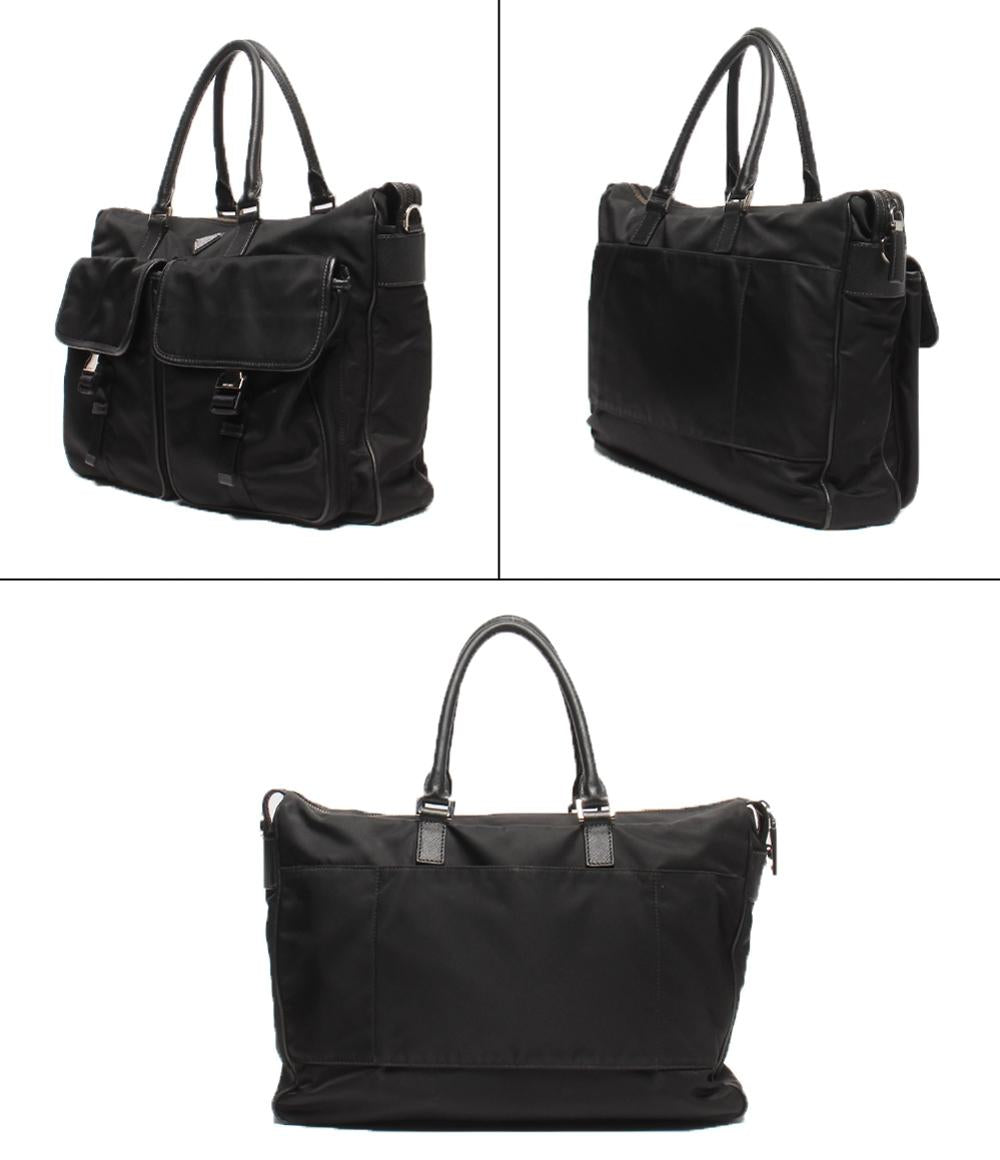 プラダ 2wayブリーフケース ビジネスバッグ ショルダーバッグ 斜め掛け 2VE017 メンズ PRADA