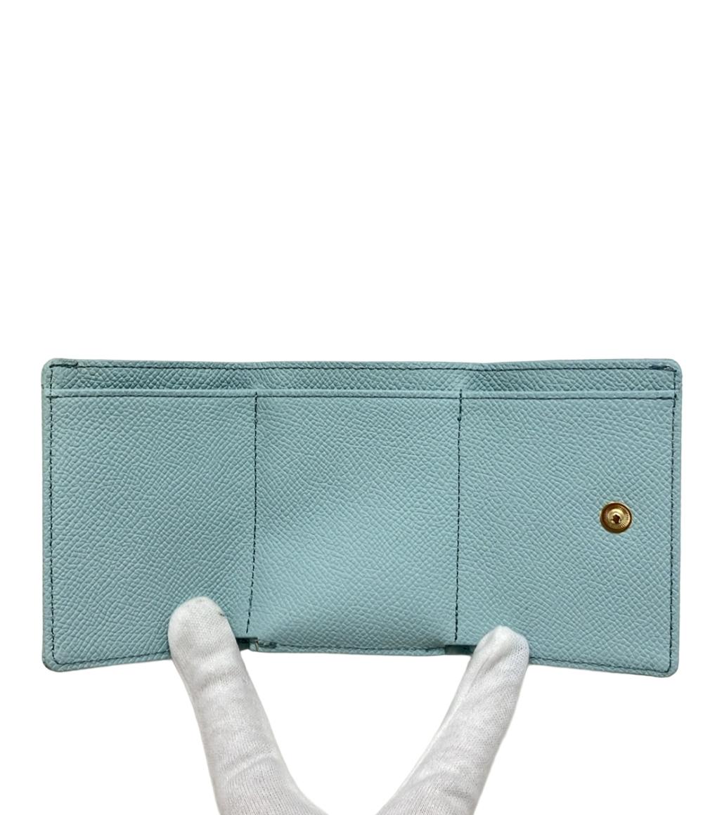 美品 イアンヌ 三つ折り財布 レディース IANNE