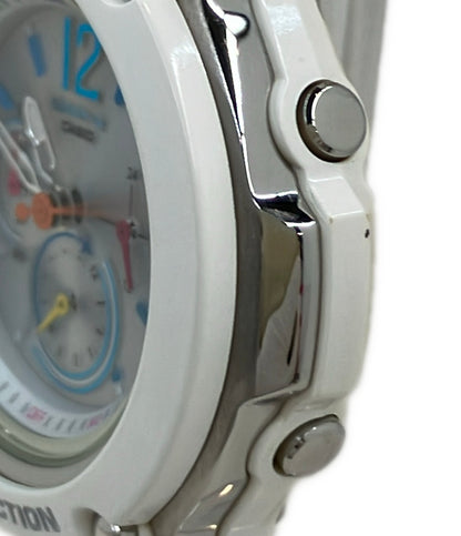 CASIO 腕時計 Baby-G ソーラー シルバー BGA-1400 レディース カシオ
