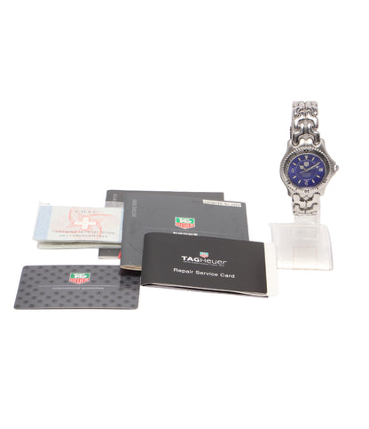 TAG HEUER 腕時計 セル デイト 自動巻き ブルー WG5116 メンズ タグホイヤー