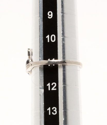 美品 Vivienne Westwood リング 指輪 SV925 MAN DIAMANTE HEART オーブ ハートモチーフ レディース SIZE 11号 ヴィヴィアンウエストウッド