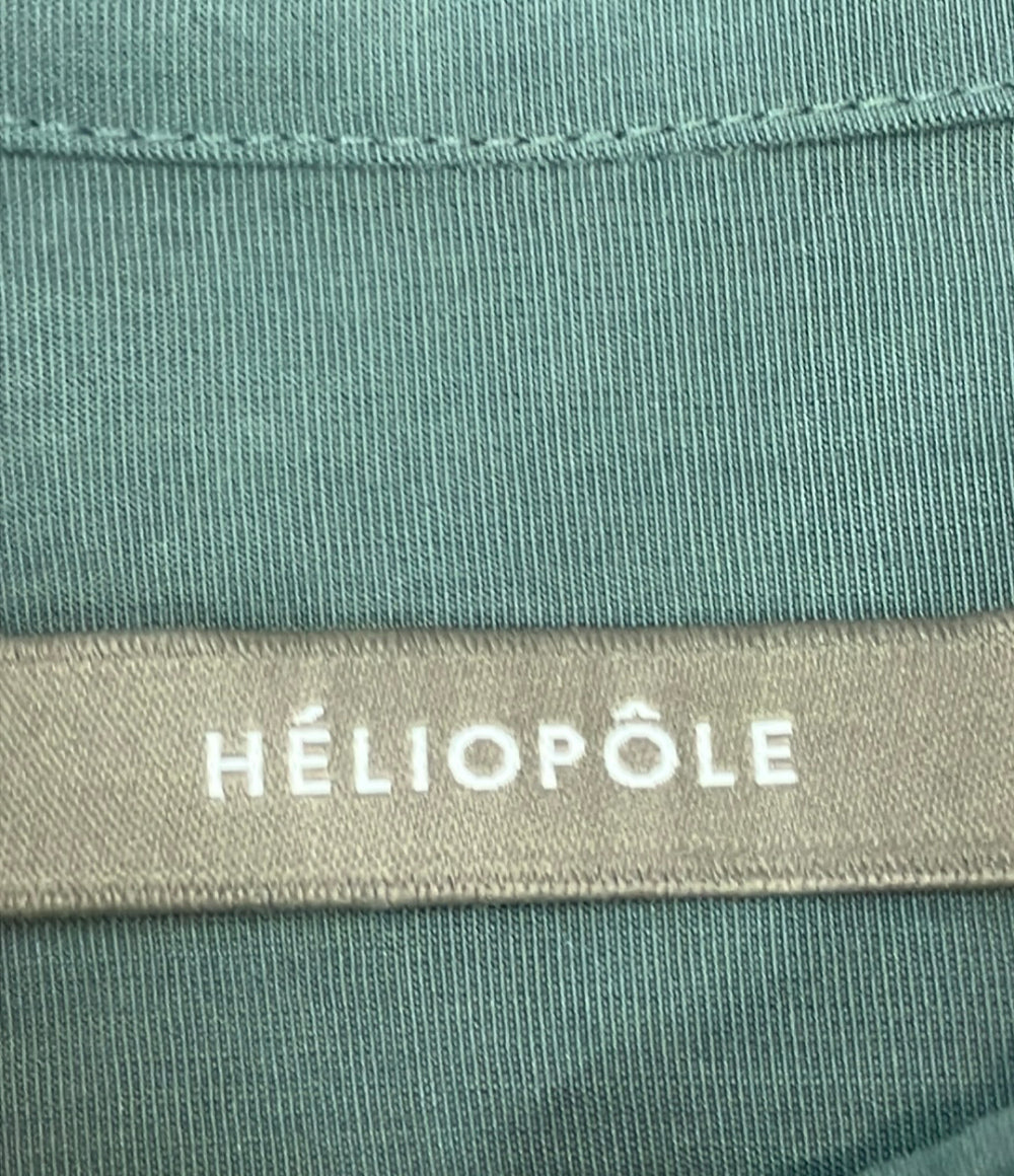 heliopole 長袖シャツ VINTAGE POPLIN REGULAR SHIRT タグ付き フロントボタン レディース SIZE 38 (M) エリオポール