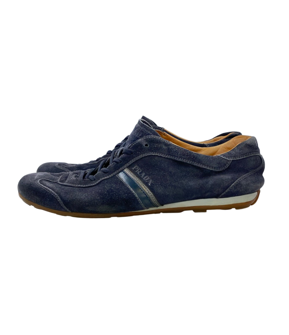 PRADA ローカットスニーカー スエード メンズ SIZE 8 1/2 プラダ