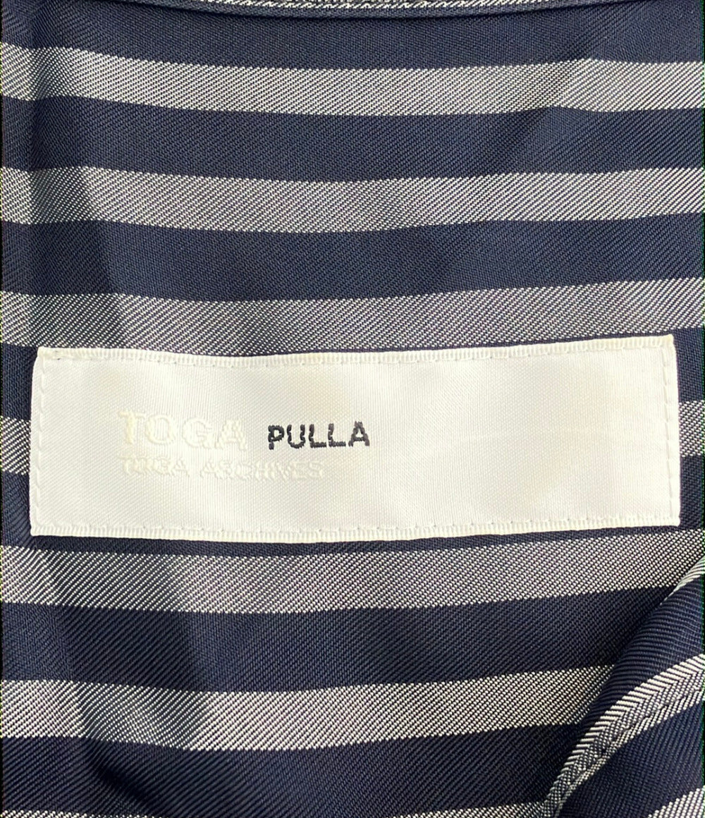 TOGA PULLA 長袖 ワンピース ストライプ レディース SIZE 36 (XS) トーガプルラ