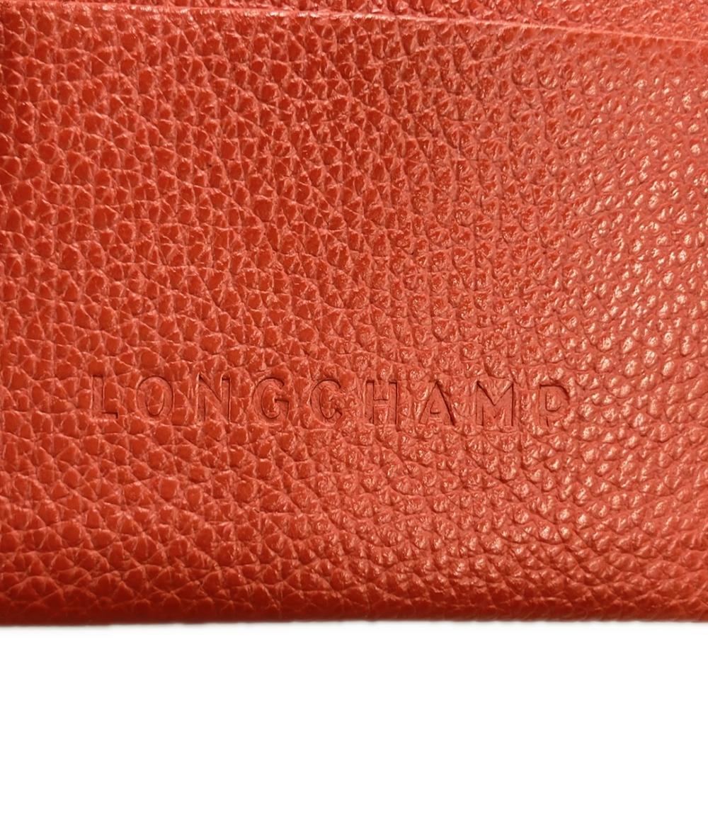 Longchamp カードケース レザー レディース ロンシャン