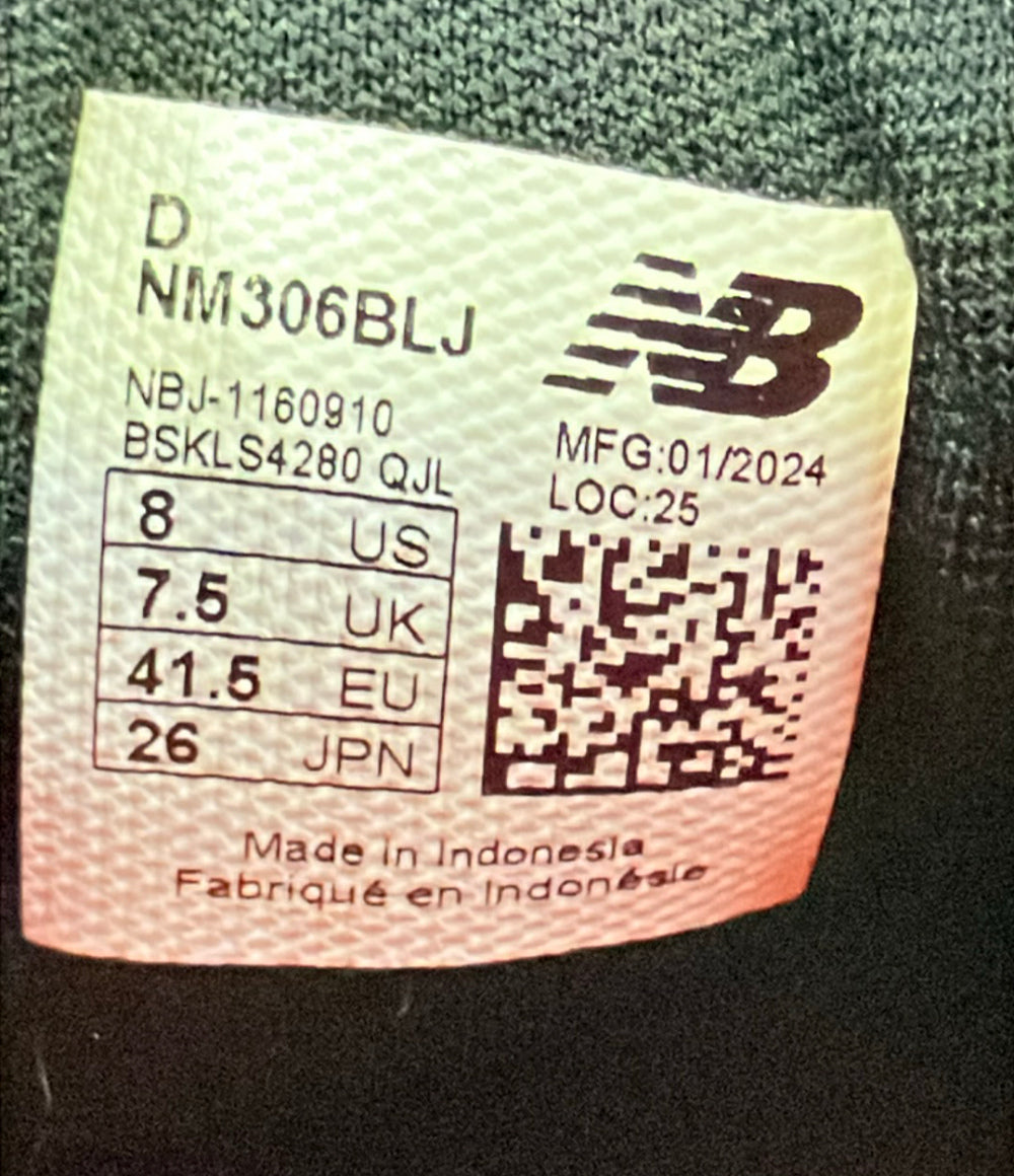 NEW BALANCE ローカットスニーカー NM306BLJ ユニセックス SIZE 26.0 ニューバランス