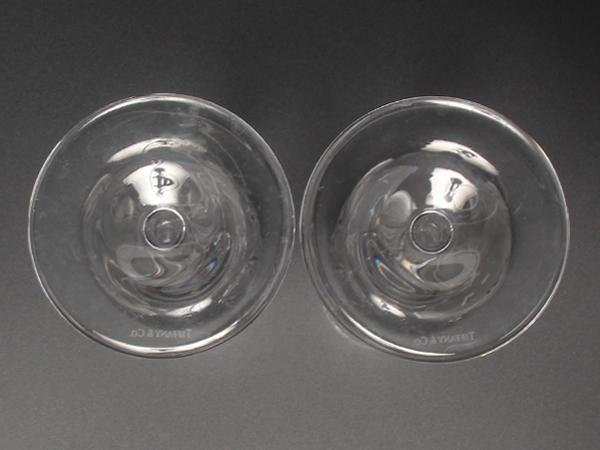 ティファニー シャンパングラス 2点セット ペア フローレット TIFFANY&Co.