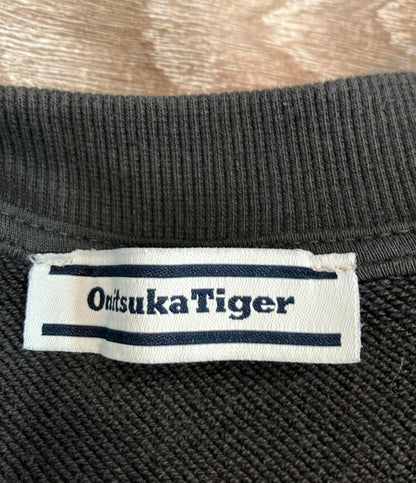 ONITSUKA TIGER スウェットシャツ 虎刺繍 SWEAT TOP 2183B537 メンズ SIZE M オニツカタイガー