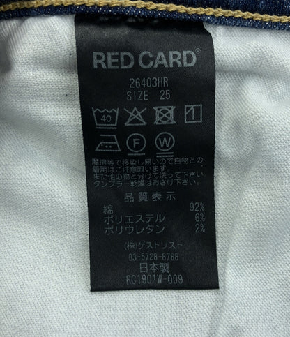 レッドカード デニムパンツ 26403HR レディース SIZE 25 (M) RED CARD