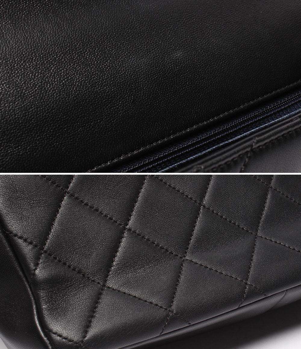 美品 CHANEL 2way チェーンショルダーバッグ マトラッセ ラムスキン ゴールド金具 29番台 AS1353 レディース シャネル