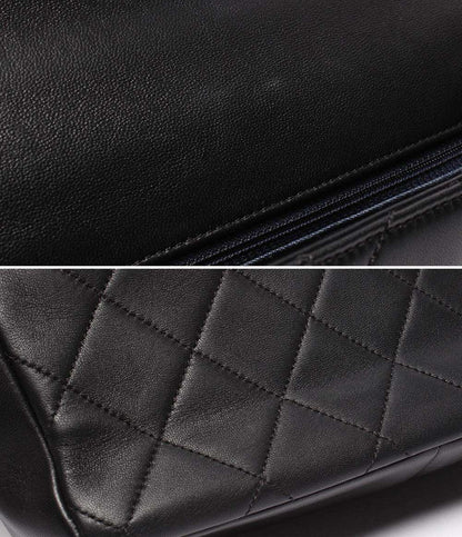 美品 CHANEL 2way チェーンショルダーバッグ マトラッセ ラムスキン ゴールド金具 29番台 AS1353 レディース シャネル