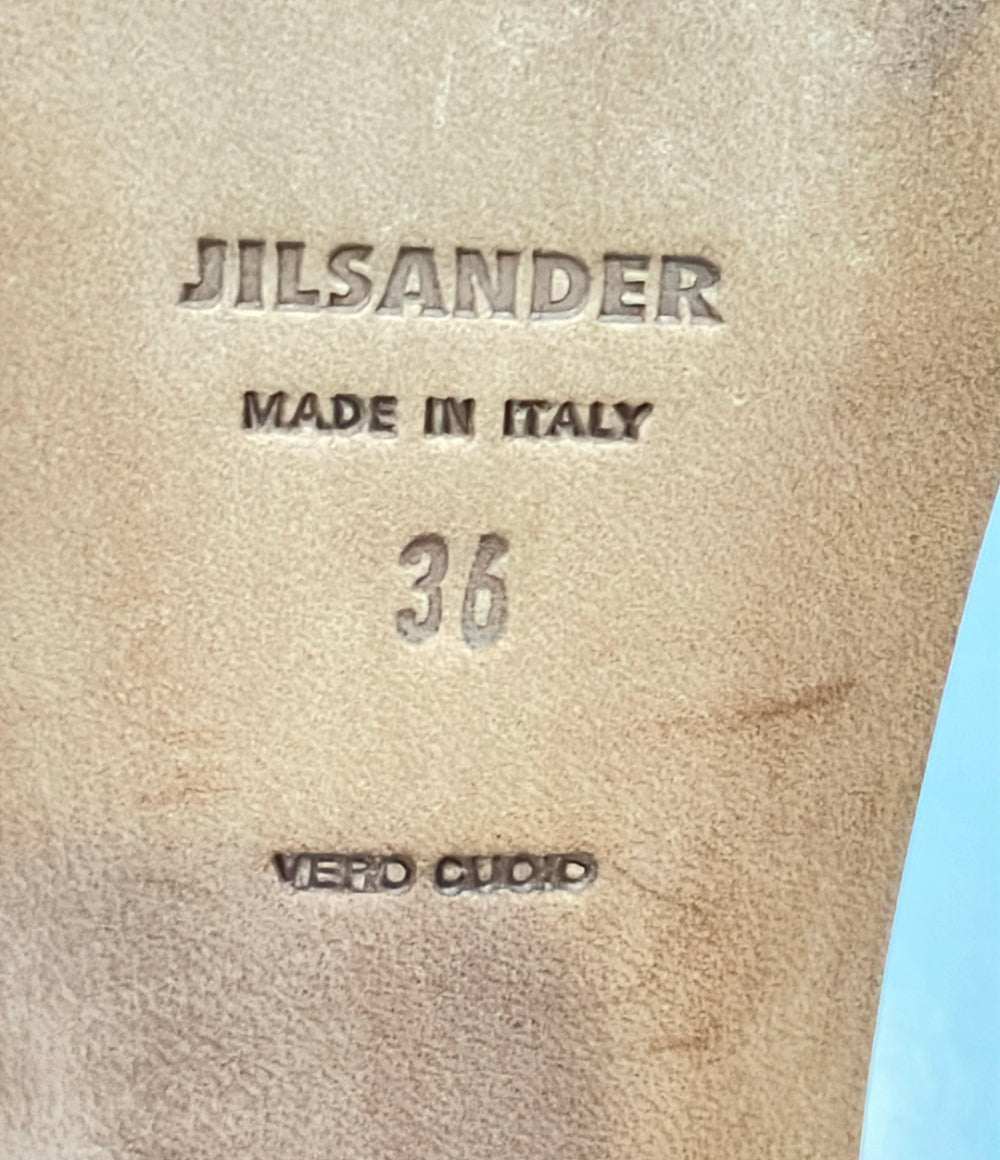 JIL SANDER ミュールサンダル フラット レディース SIZE 36 (M) ジルサンダー