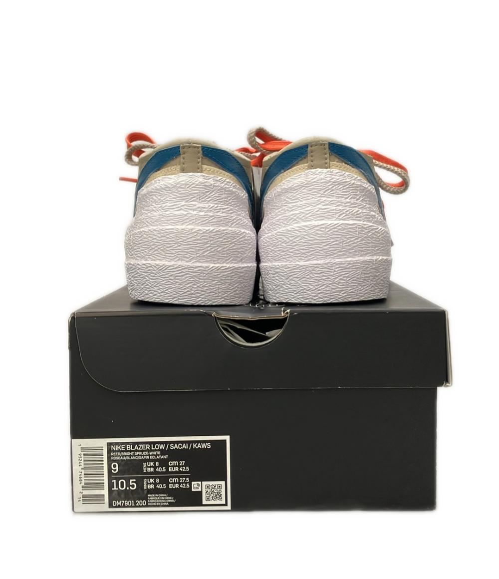 美品 NIKE ローカットスニーカー× KAWS×sacai リード ブレーザー ロー DM7901-200 メンズ SIZE 27.0 (L) ナイキ