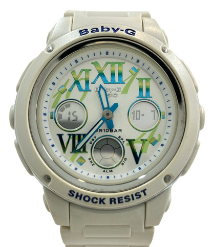CASIO 腕時計 Baby-G クオーツ ホワイト BGA-150GR レディース カシオ