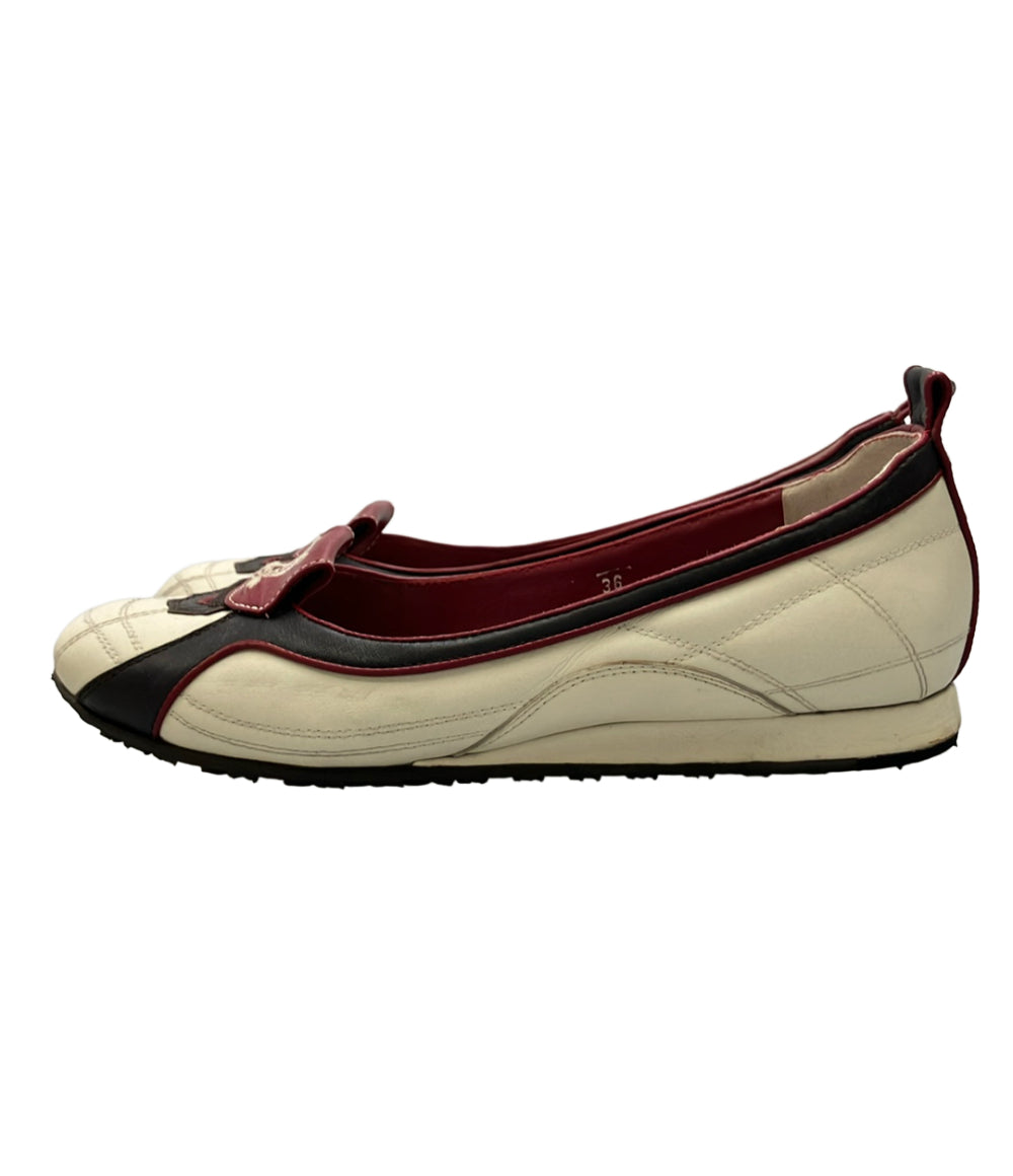 訳あり CELINE フラットシューズ 2002年FIFA日韓ワールドカップ記念モデル レディース SIZE 36 (23.5cm) セリーヌ