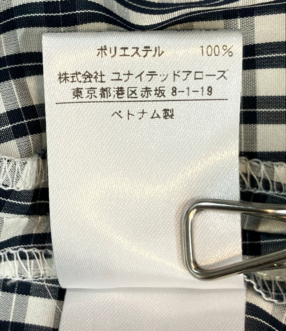 UNITED ARROWS フレアスカート ティアード チェック フリル ギャザー 1524-162-5140 レディース SIZE 38 (M) ユナイテッドアローズ