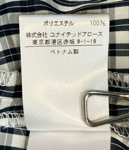 UNITED ARROWS フレアスカート ティアード チェック フリル ギャザー 1524-162-5140 レディース SIZE 38 (M) ユナイテッドアローズ