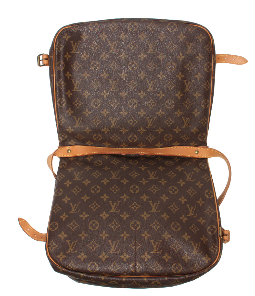 LOUIS VUITTON ショルダーバッグ 肩掛け 斜め掛け ソミュール35 モノグラム M42254 レディース メンズ ルイ・ヴィトン