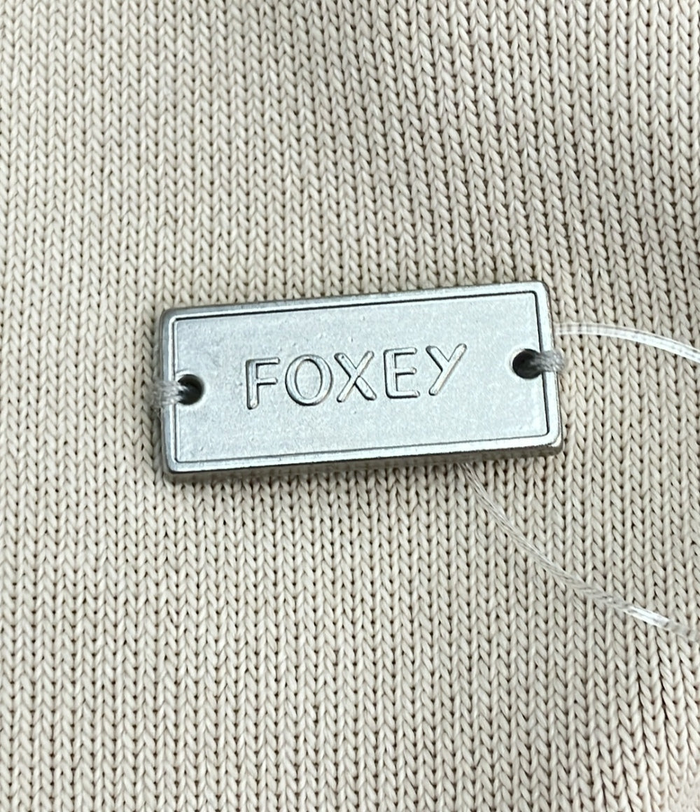 美品 フォクシー 半袖ニット ジェリービーンセーター 41457 レディース SIZE 40 (M) FOXEY