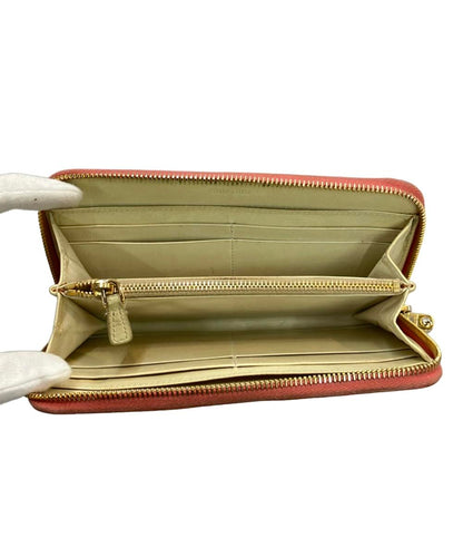 ミュウ ミュウ ラウンドファスナー長財布 レディース Miu Miu