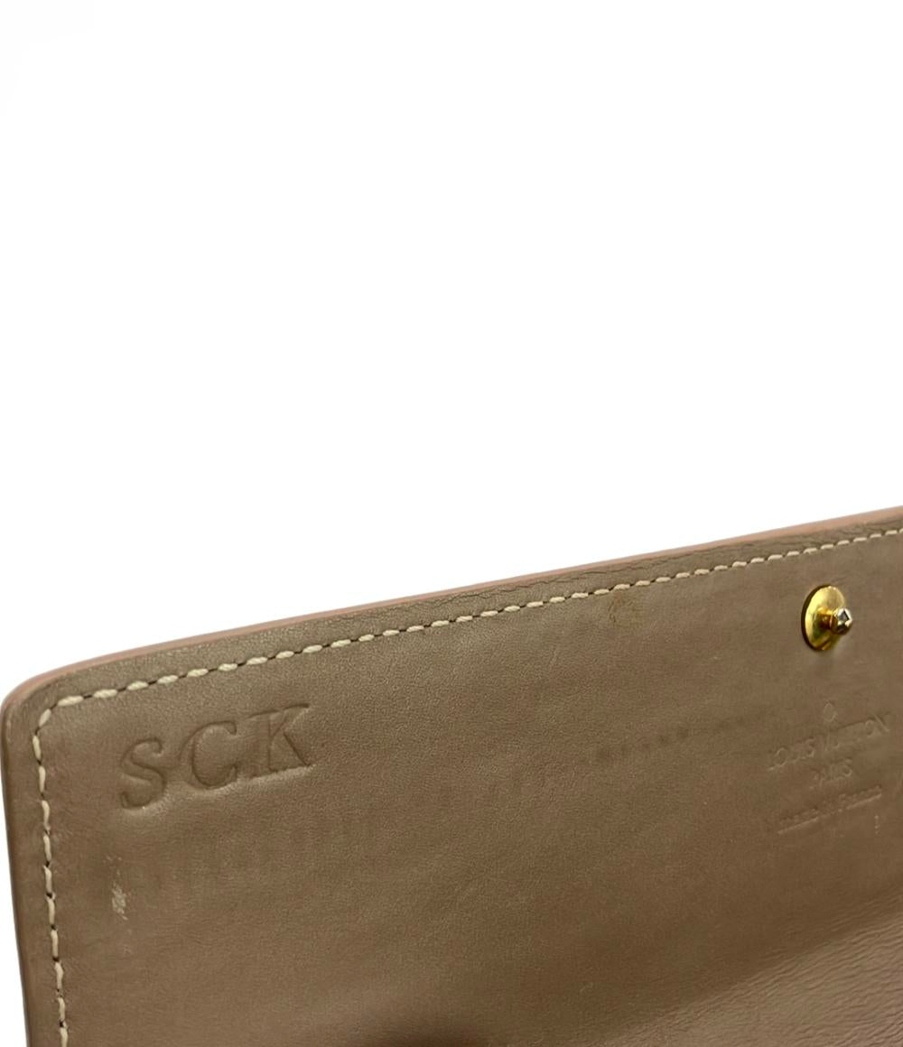 LOUIS VUITTON 長財布 モノグラム ヴェルニ ポルトフォイユ サラ