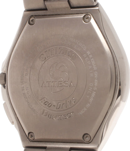 CITIZEN 腕時計 アテッサ ATTESA ソーラー ホワイト H100-T010431 メンズ シチズン