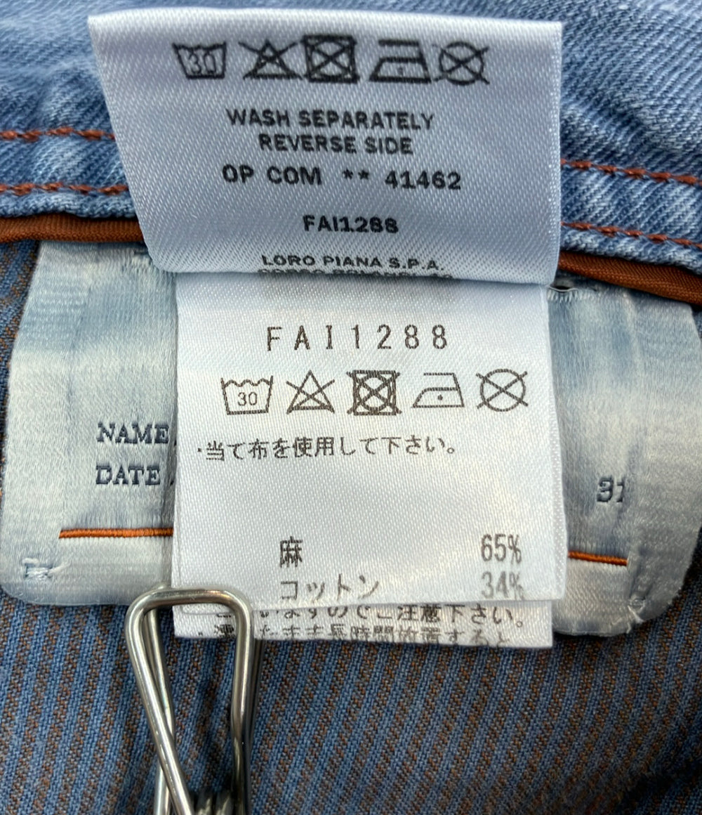 Loro Piana デニムパンツ ボタンフライ FAI1288 メンズ SIZE 31 (S