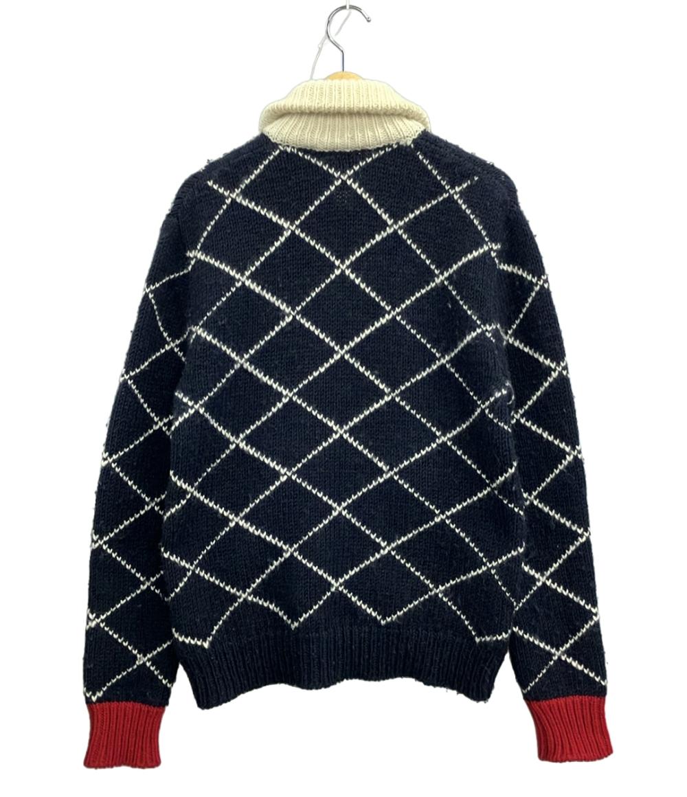 グッチ 長袖ニット ジップアップ ドライバーズニット メンズ SIZE S 