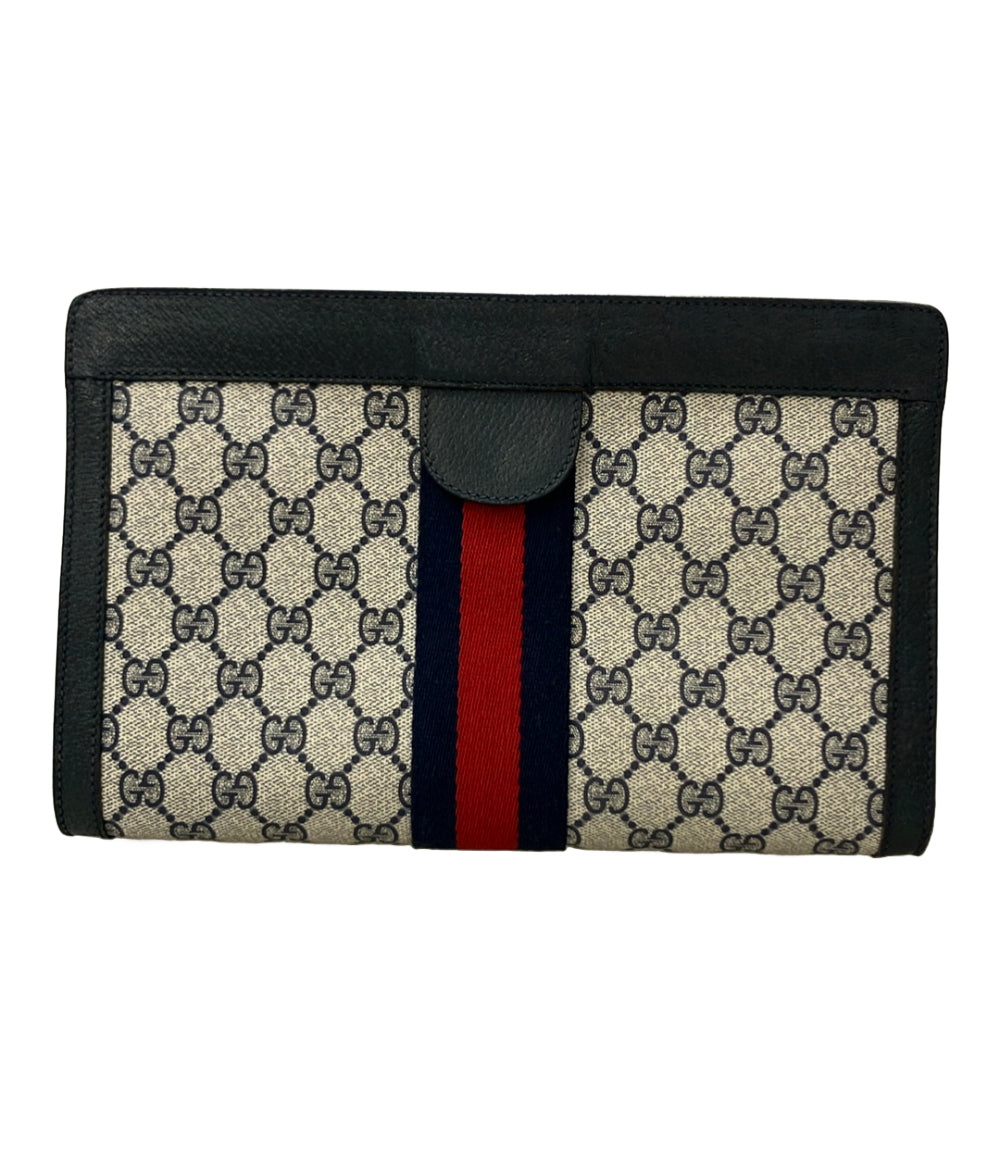 GUCCI クラッチバッグ セカンドバッグ GG柄 89 01 002 メンズ レディース グッチ