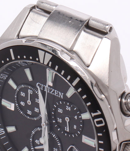 CITIZEN 腕時計 ソーラー ブラック MK-E019 メンズ シチズン