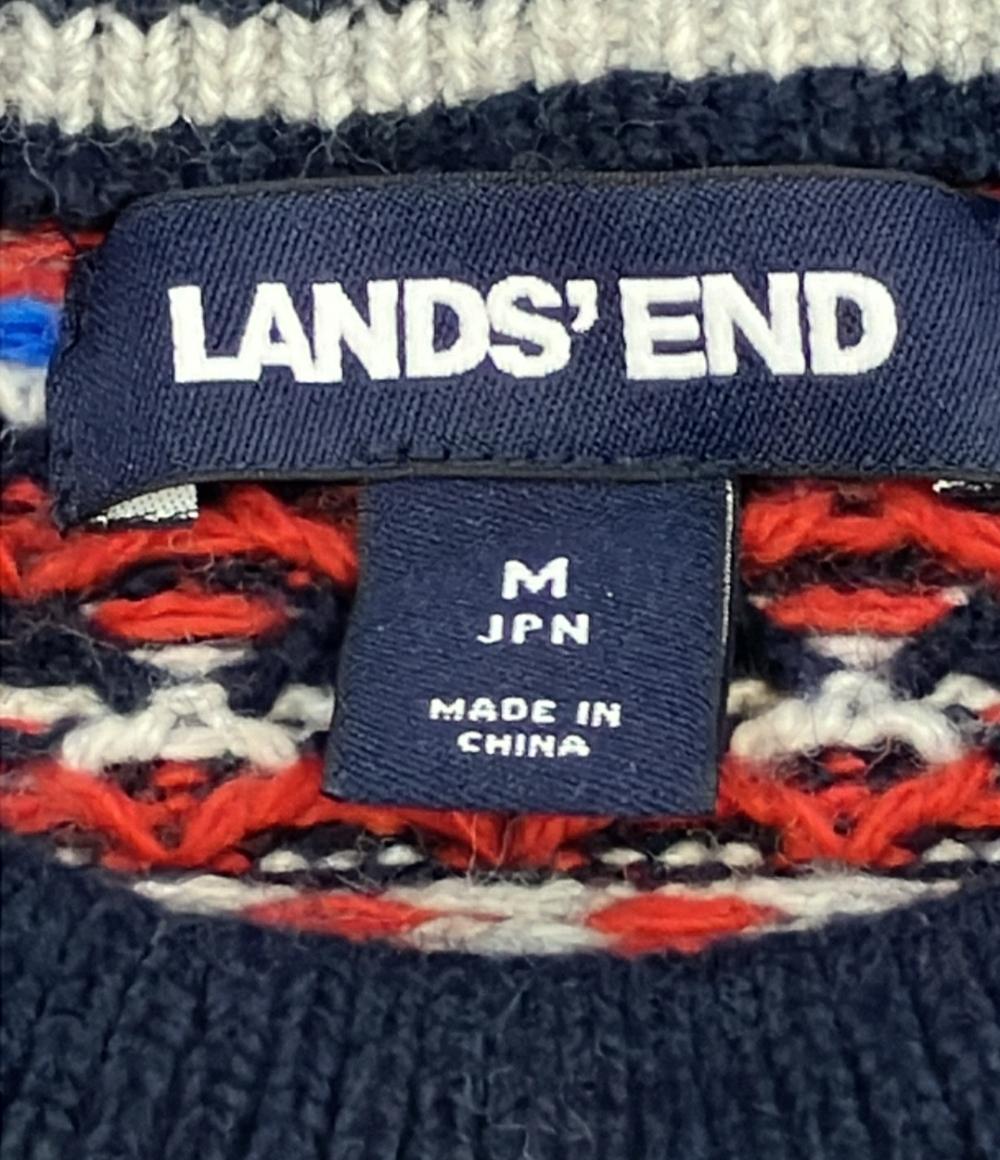 ランズエンド 長袖ニット メンズ SIZE M (M) LANDS'END