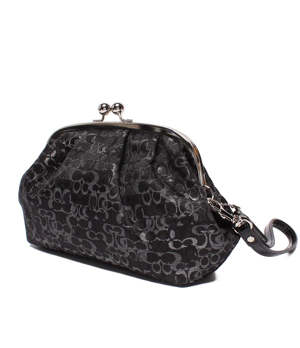 美品 COACH がま口ポーチ レディース コーチ