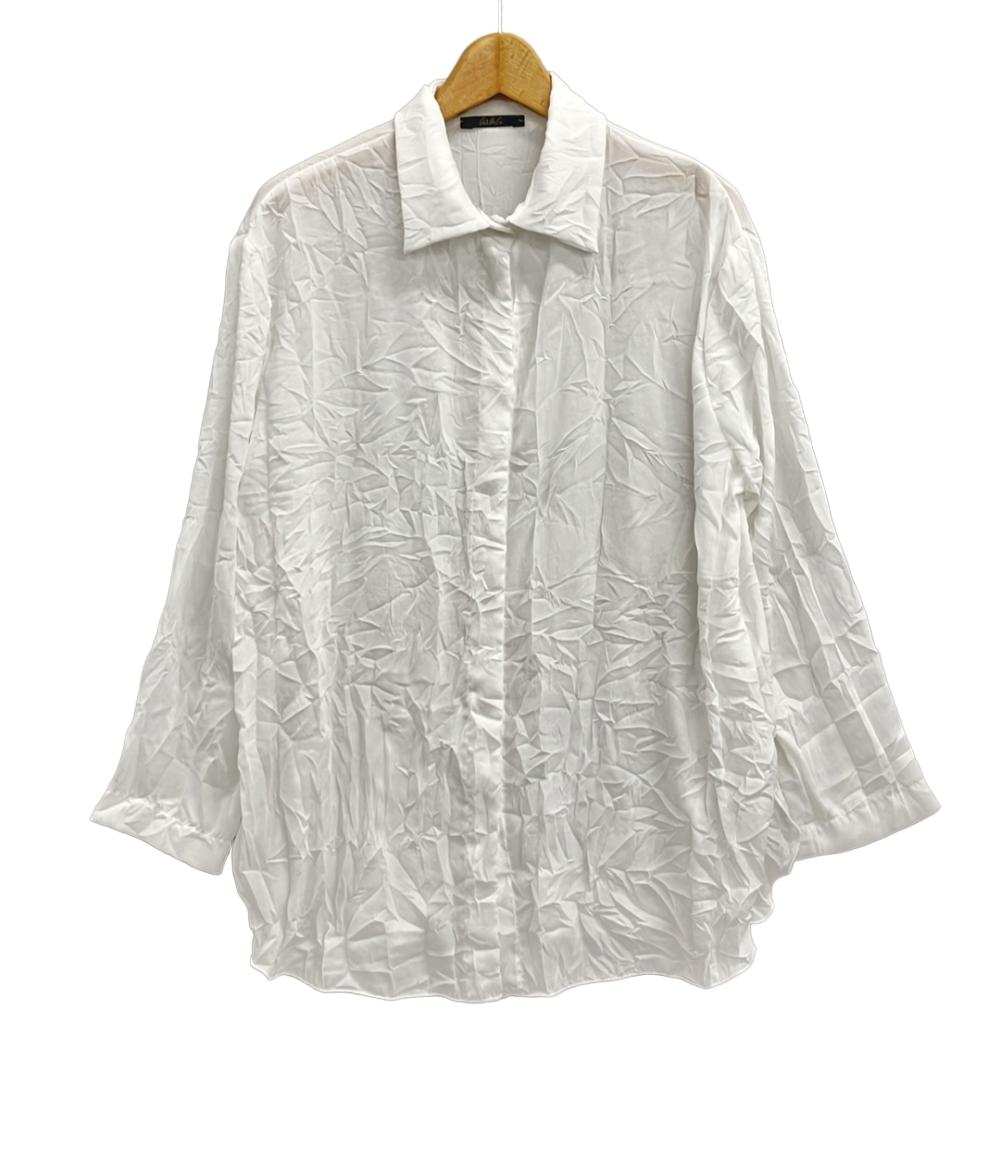 美品 長袖シャツ レディース SIZE 44 (L) Cala G.