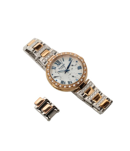 CASIO 腕時計 SHEEN シーン ソーラー シェル SHE-3043 レディース カシオ