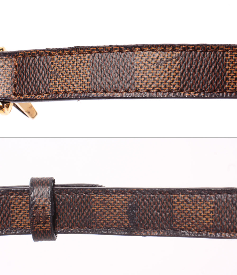 LOUIS VUITTON 2WAY ハンドバッグ トートバッグ ショルダーバッグ 肩掛け グリニッジ ダミエ エベヌ N41337 レディース ルイ・ヴィトン