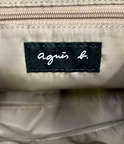 agnes b. 2wayハンドバッグ ショルダーバッグ 斜め掛け レディース アニエスベー