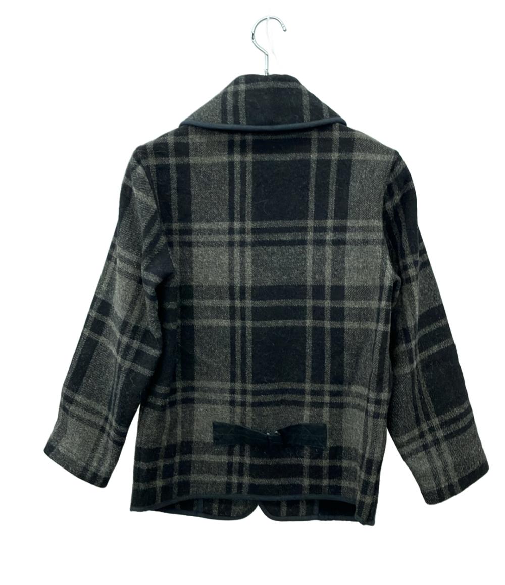 RRL ジャケット ウール チェック マッキーノ ショールカラー ブラック×グレー WOOL CHECK MACKINAW JACKET メンズ SIZE XS ダブルアールエル
