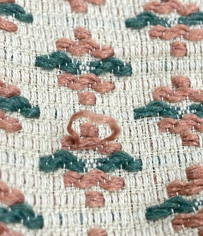 ホコモモラ デ シビラ 総柄 コート レディース SIZE 40 Jocomomola de sybilla