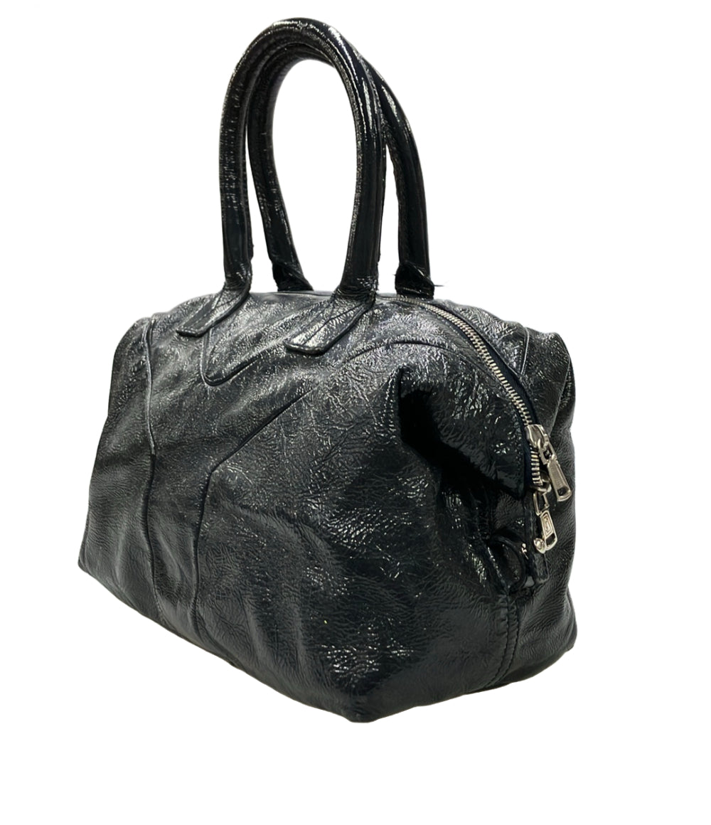 YVES SAINT LAURENT ミニボストンバッグ ハンドバッグ エナメル イージー 208315 213317 レディース イヴ・サンローラン