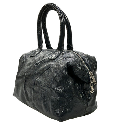 YVES SAINT LAURENT ミニボストンバッグ ハンドバッグ エナメル イージー 208315 213317 レディース イヴ・サンローラン