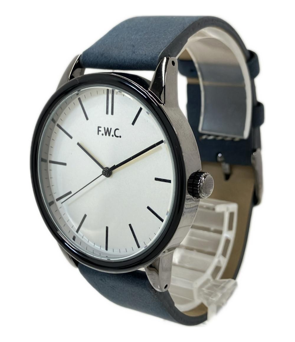 ナティート 腕時計 クオーツ シルバー FDC105 メンズ nattito