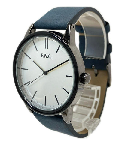 ナティート 腕時計 クオーツ シルバー FDC105 メンズ nattito