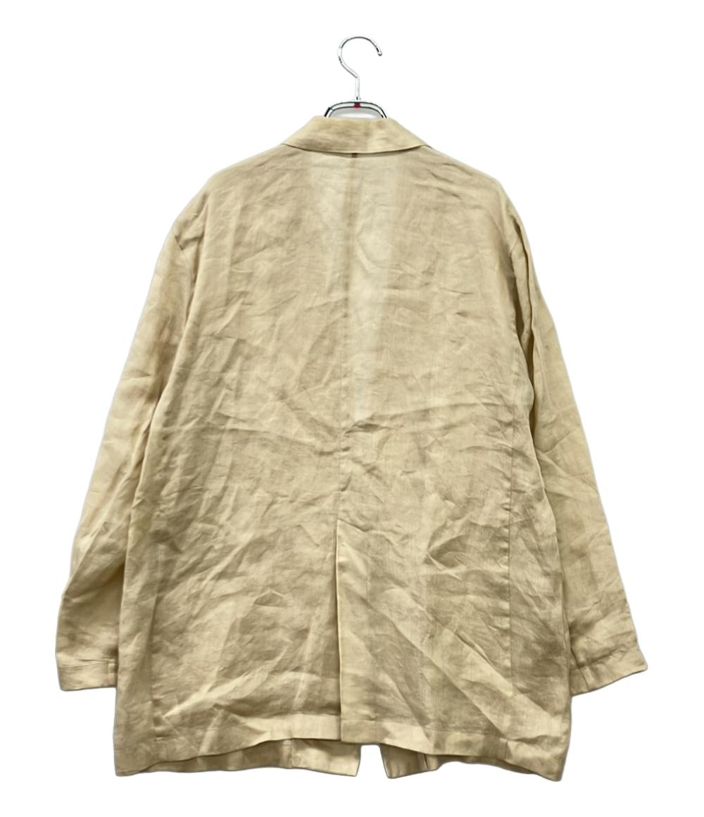 サロン シアーリネンオーバージャケット テーラードジャケット SHV-34100-A レディース SIZE M SALON