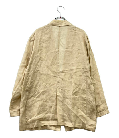 サロン シアーリネンオーバージャケット テーラードジャケット SHV-34100-A レディース SIZE M SALON